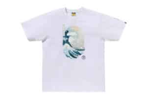 BAPE x Ukiyo-E Ape Head I Tee White