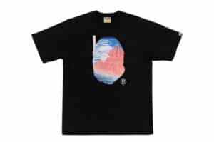 BAPE x Ukiyo-E Ape Head II Tee Black