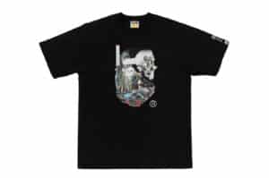 BAPE x Ukiyo-E Ape Head III Tee Black