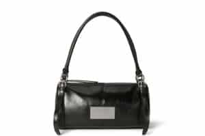 Matin Kim Buckle Strap Shoulder Bag Black BG048