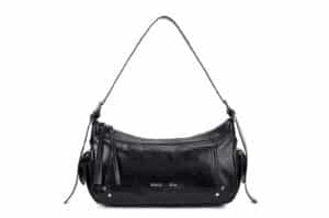 Matin Kim Rivet Point Quad Shoulder Bag Black BG052
