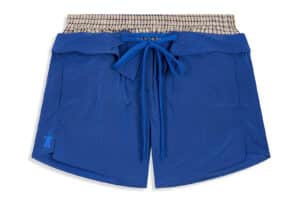 Open YY Color Block Layerd Shorts Blue front