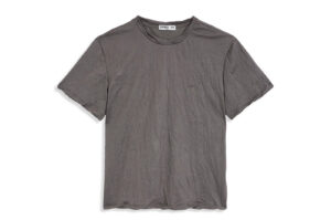 Open YY Crinkled Everyday Tee Brown