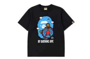 Bape Store Hankyu Men’s Osaka College Tee Black