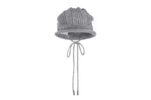 Coyseio Coy Visor Crochet Beanie Melange Grey