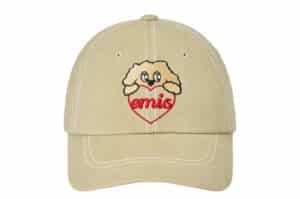 Emis Misugi Love Ball Cap Beige