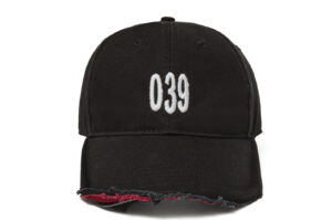 ISAiDNO 039 Embroidered Baseball Cap Black