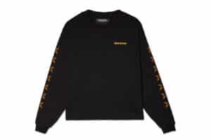 ISAiDNO Basic Long Sleeve Tee Black