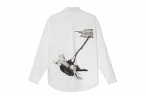 ISAiDNO One Bloom Shirt White