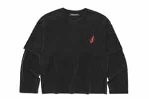 ISAiDNO Silenzio Layered L:S Tee Black