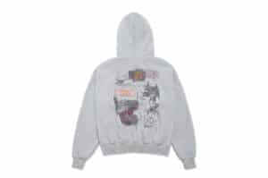 ISAiDNO Untitled Painting Hoodie Grey