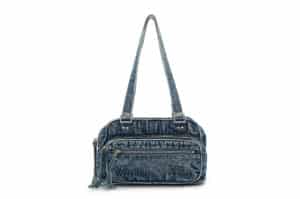 Matin Kim Matin Dust Denim One Pocket Shoulder Bag Blue BG028