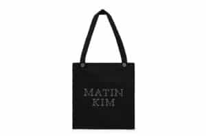 Matin Kim Matin Logo Stud Ecobag Black BG014