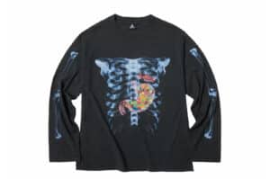 Mental Free Xray Skeleton Candy L:S Tee Black