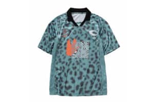 Vulcan Leopard Polo Jersey Light Blue