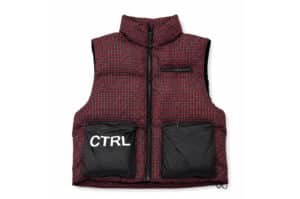 Vulcan Logo Bomber Vest Red
