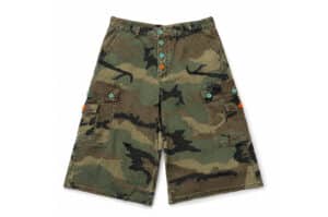 Vulcan Vintage Wash Shorts Camouflage