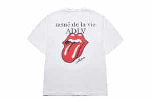 ADLV Rolling Stones Basic Logo Tee White