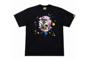 Bape US Exclusive Big Ape Head Tee Black