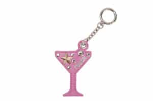 HIETA Martini Keyring Pink