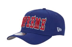 Supreme Gothic Outline Adjustable New Era 59Fifty Fitted Cap Royal