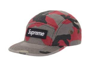 Supreme Military Camp Cap (SS26) Red Camo
