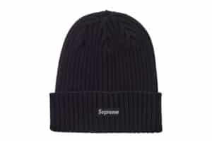 Supreme Overdyed Beanie (SS26) Black