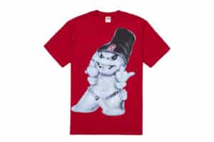Supreme Snowman Tee Red