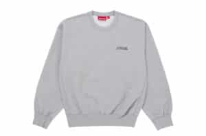 Supreme Washed Crewneck Grey
