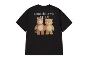 ADLV Bear Horse Friends Tee Black back