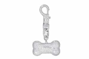 Baby Tarth Bone Keyring Silver