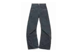 COUPURE Lotus W Knee Cargo Pants Black