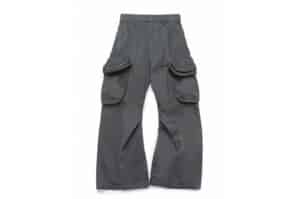 COUPURE Pitcher Plant Cargo Pants Grey