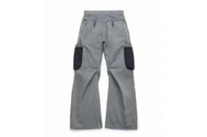 COUPURE x Koivu Jelly Fish Shaping Cargo Pants Grey