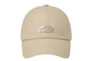 Emis Metal Logo Ball Cap Beige