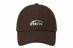Emis Metal Logo Ball Cap Brown