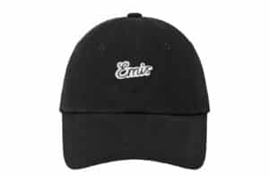 Emis Small Line Patch Ball Cap Black