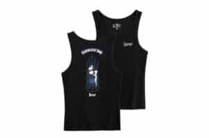 Lost Tag Spider Girl Singlet Black