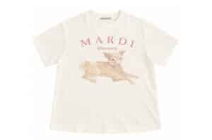 Mardi Mercredi Nez Tout Rose 01 Tee Ivory Indipink
