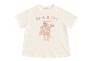 Mardi Mercredi Nez Tout Rose 02 Tee Ivory Pink