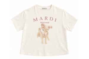 Mardi Mercredi Slim Nez Tout Rose 02 Tee Ivory Indipink