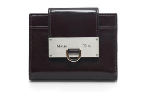 Matin Kim Matin Arch Ring Flap Wallet Dark Brown WL011