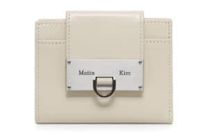 Matin Kim Matin Arch Ring Flap Wallet Light Beige WL011