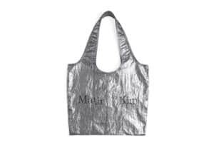 Matin Kim Matin Line Stitch Ecobag Dark Silver BG053