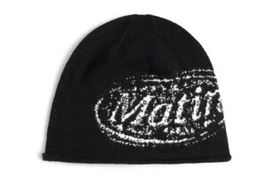 Matin Kim Matin Stamp Beanie Black BN003