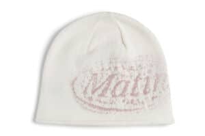 Matin Kim Matin Stamp Beanie Ivory BN003