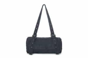 Matin Kim Vintage Washed Cotton Duffel Bag Navy BG046