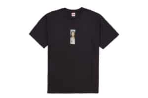Supreme Prayer Card Box Logo Tee Black