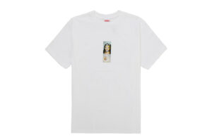 Supreme Prayer Card Box Logo Tee White