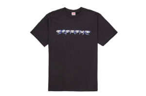 Supreme Skulls Spellout Tee Black